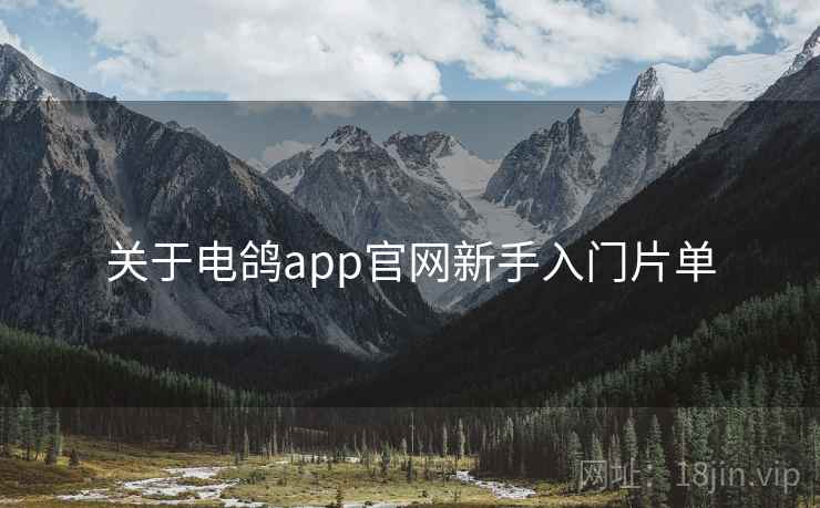 关于电鸽app官网新手入门片单 关于电鸽app官网新手入门片单