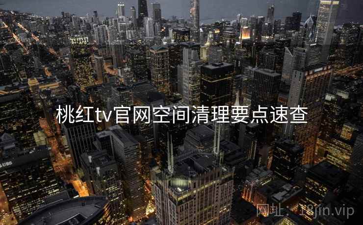 桃红tv官网空间清理要点速查