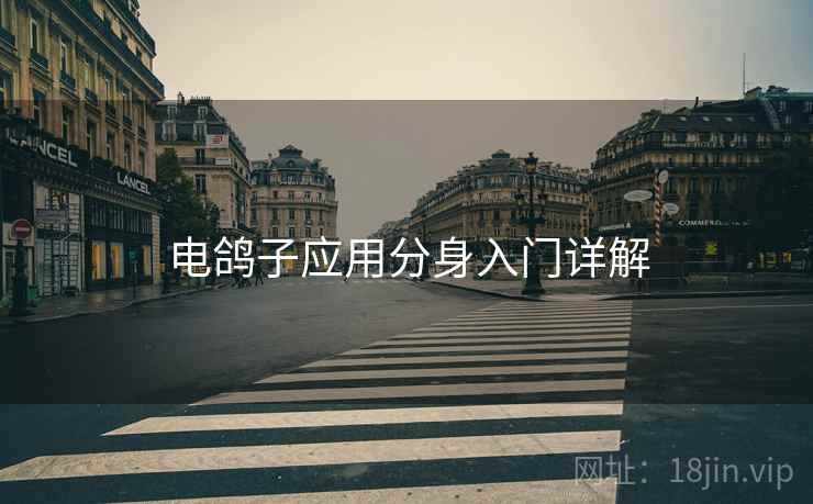 电鸽子应用分身入门详解